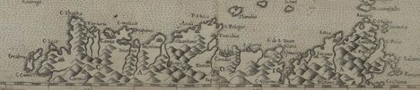 1566 Descrittione della geografia moderna di tutta la Grecia : Gastaldi Giacomo .jpg